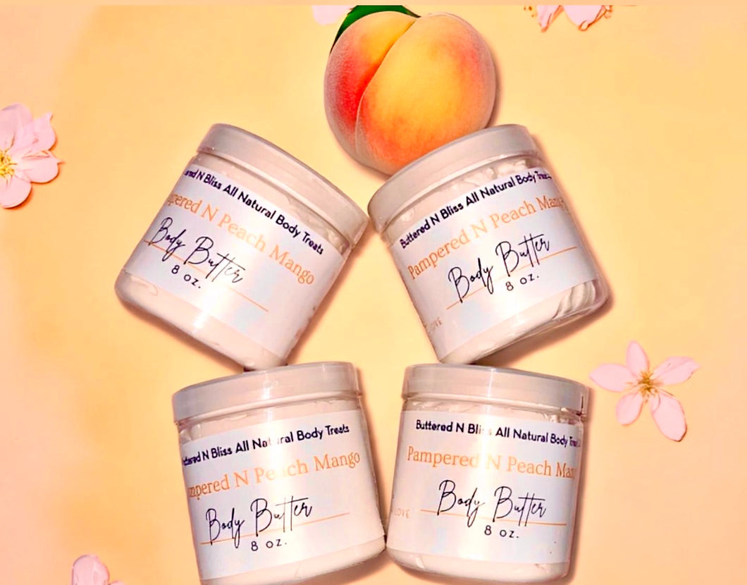 Pampered N Peach Mango Whipped Body Butter