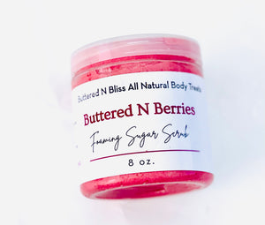 Buttered N Berries Foaming Sugar Scrub